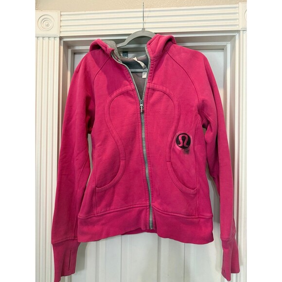 Lululemon Scuba Jacket Size 12 Flawed - Picture 1 of 6